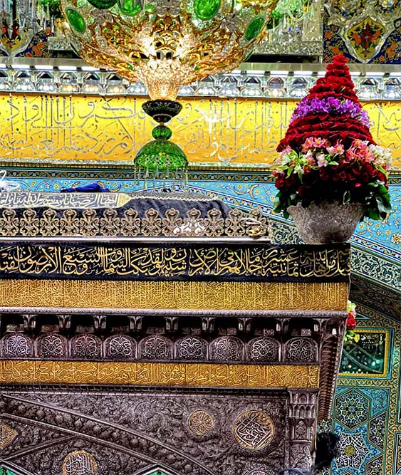 تصویر باکیفیت از ضریح حضرت رضا علیه السلام